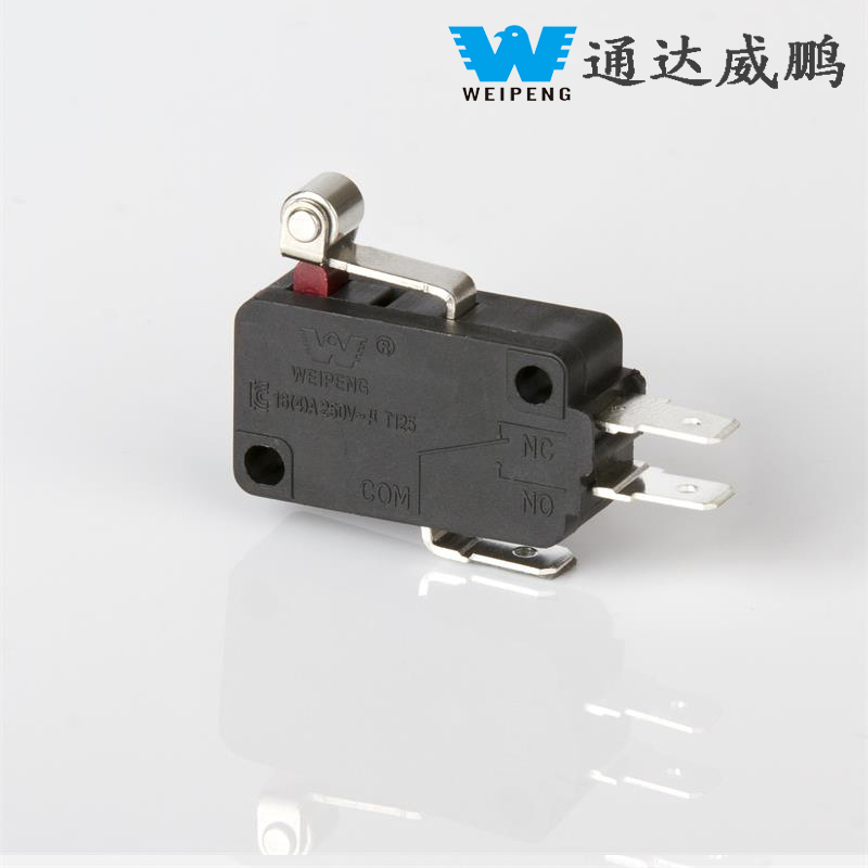 16A 3-Pin Self-Reset Silver Contact V7-7B17D8-201 Honeywell အစားထိုး Micro Switch