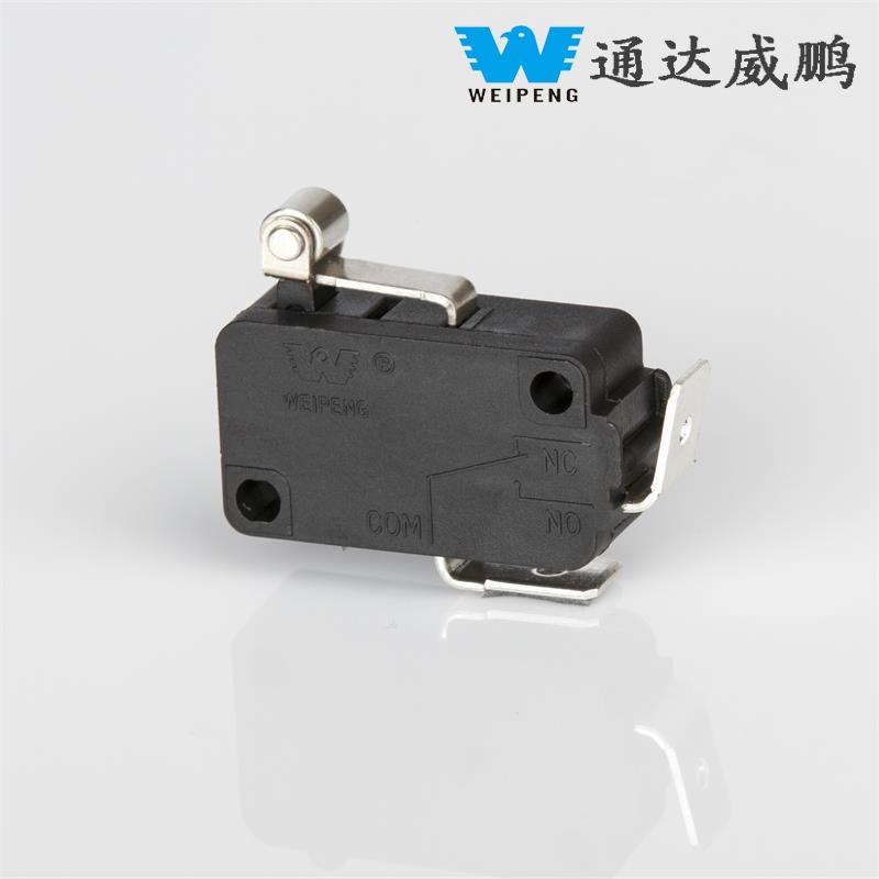 16A Self-Resetting Micro Switch Short Wheel Household Appliance Switch