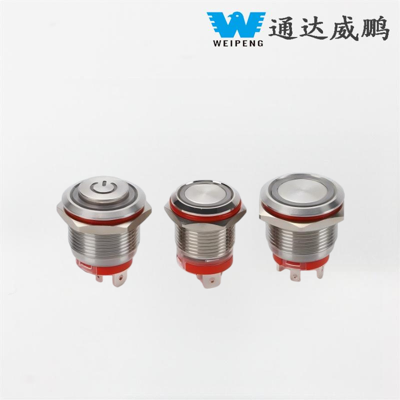 16mm Self-Locking Reset PowerProof Power Start Switch