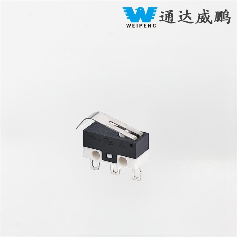 1A/3A 3-pin High-Temperature Resistant Mouse Micro Switch သည် တာရှည်သက်တမ်းရှိသော