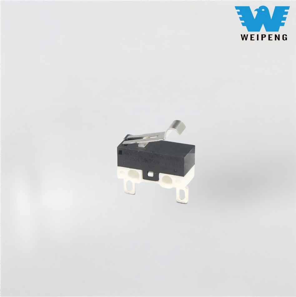 1A/3A ထုတ်လုပ်သူသည် 2-Pin Bent Handle Sweeper Micro Switch ကို ပံ့ပိုးပေးသည်