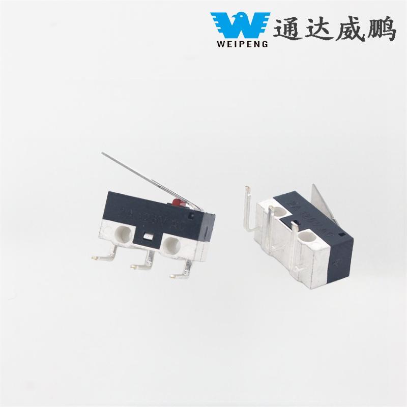 1A Bent Pin Handle Mouse Miniature Switch ကို ပြန်လည်သတ်မှတ်ပါ။