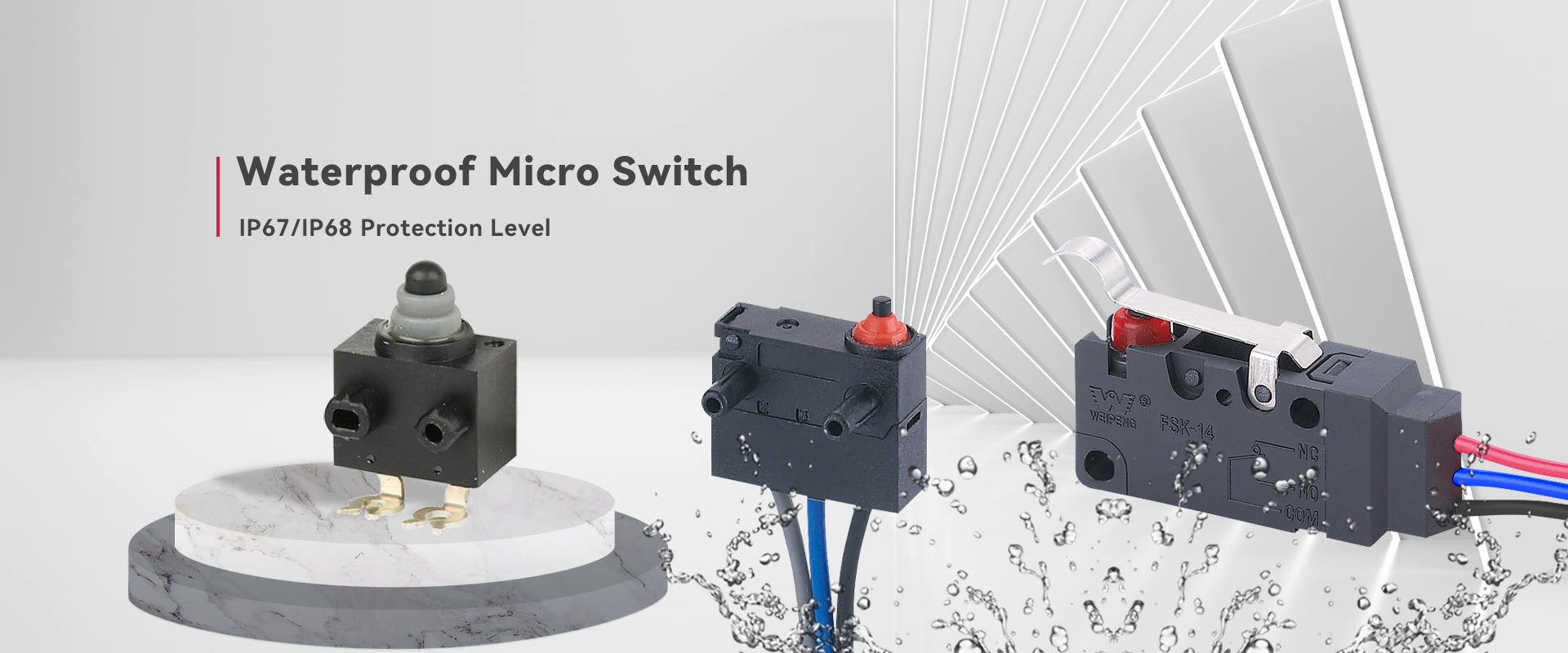 China Waterproof Micro Switch စက်ရုံ