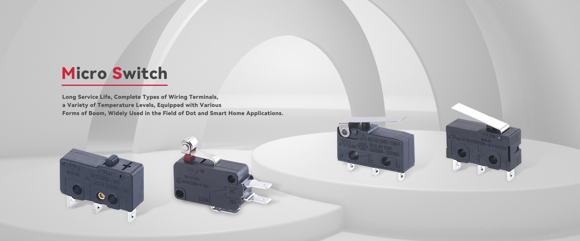 China Micro Switch ထုတ်လုပ်သူများ