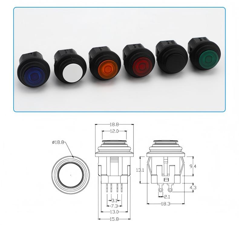 Micro Push ခလုတ်သည်အဓိကအဆင့်မြှင့်တင်မှုတစ်ခုဖြစ်ပြီး switch နည်းပညာအတွက် benchmark အသစ်တစ်ခုကိုသတ်မှတ်သည်