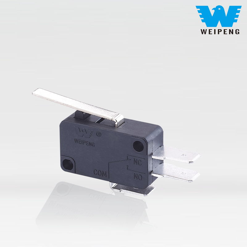 Strip Lever ပါသော Microswitch ကန့်သတ်ခလုတ်