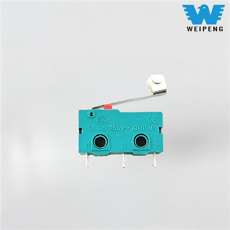 Contact Button: 5A / 125v 250V ဖြောင့်မတ်သောလက်ကိုင် - Pin Travel Pin Travel Micro switch