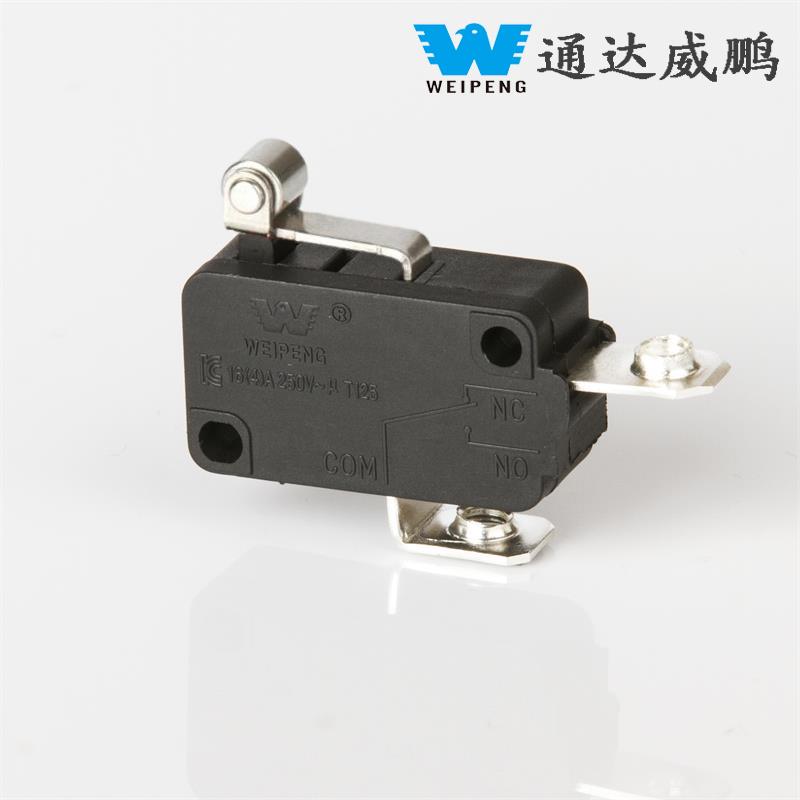 Factory Direct Sale 16A Micro Switch Short Roller Micro Switch