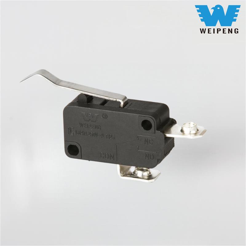 အိမ်သုံးပစ္စည်းများအတွက် High-Current Two-Terminal Micro Switch