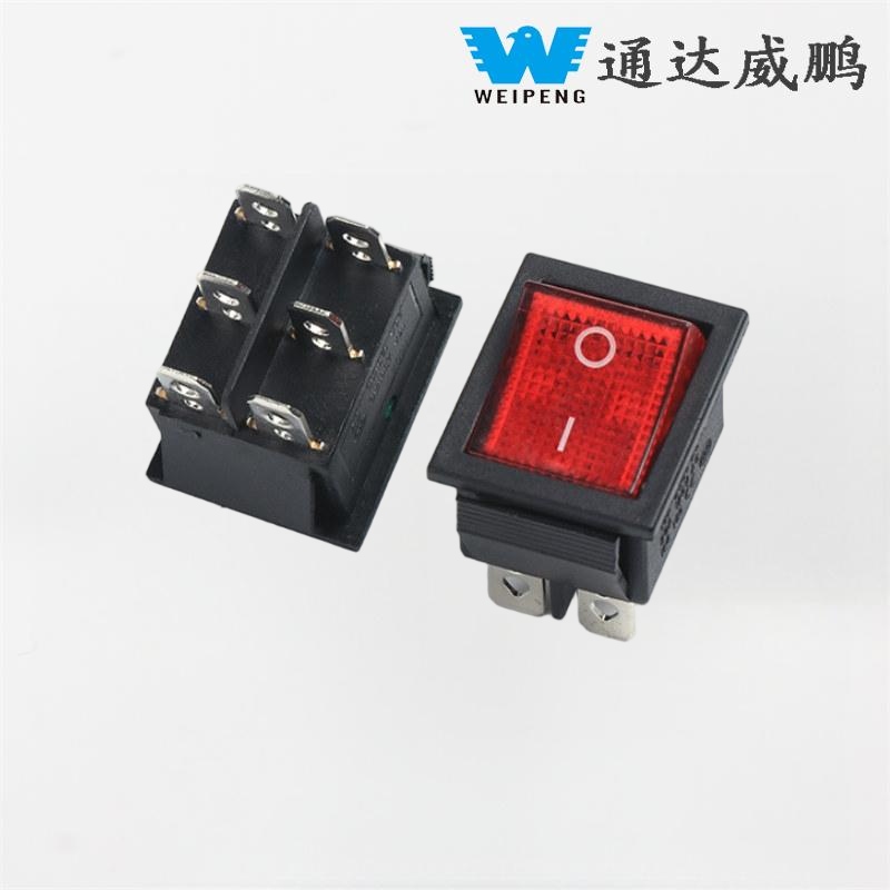 Kcd4 Water Dispenser 2-Gear 6-Pin Rocker Power Button Switch