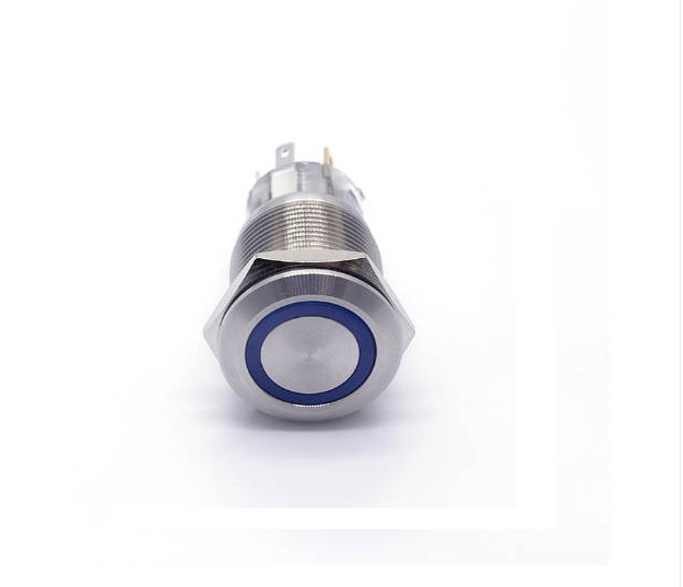 Latching Lock Momentary Metal Piezo Switch