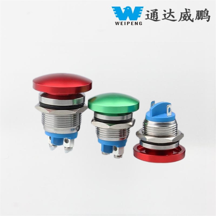 Metal Waterproof Reset Button Switch