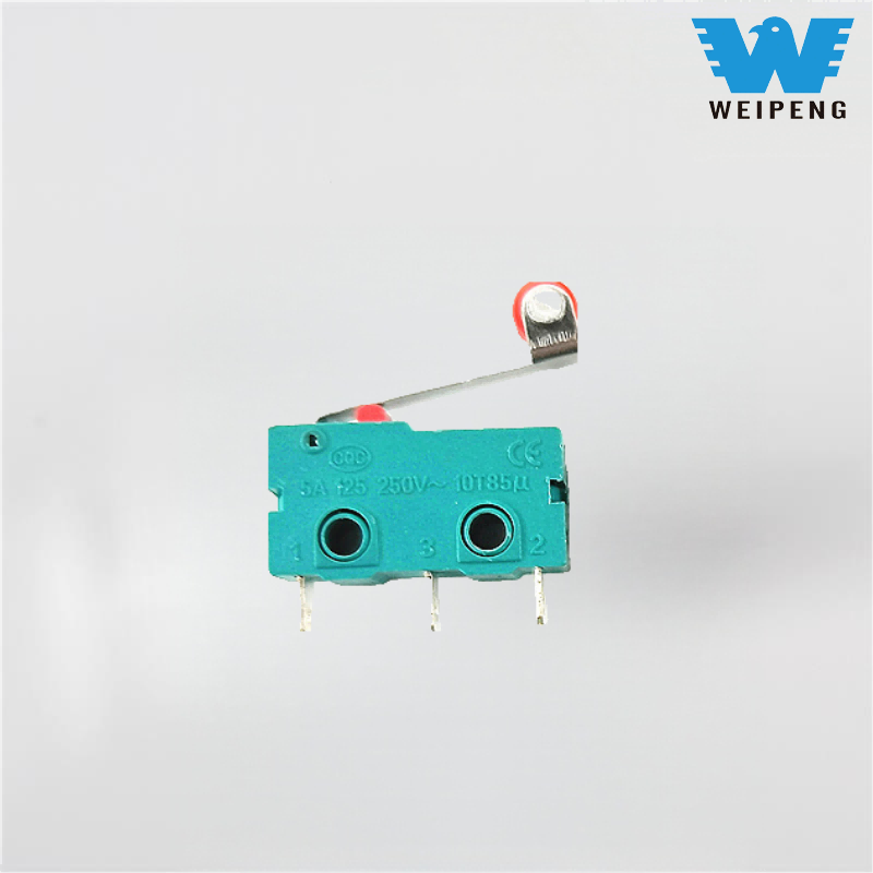 သုံးချောင်းရှိသော Lever Lever Lever Micro switch