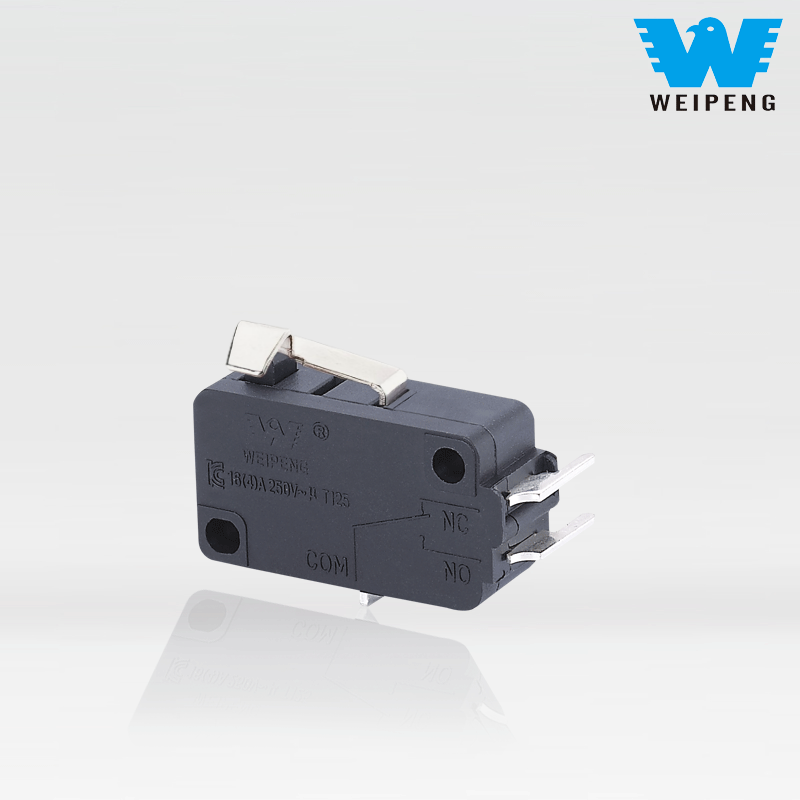 လက်ကိုင်ပါရှိသော အကြီးစား Micro Switch သုံးခု