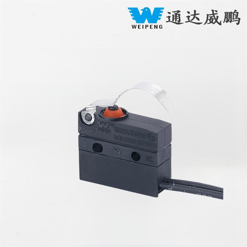 Weipeng 10A ဘေးထွက်-ပေါက် IP67 မော်တော်ကားထိုင်ခုံ Micro Switch