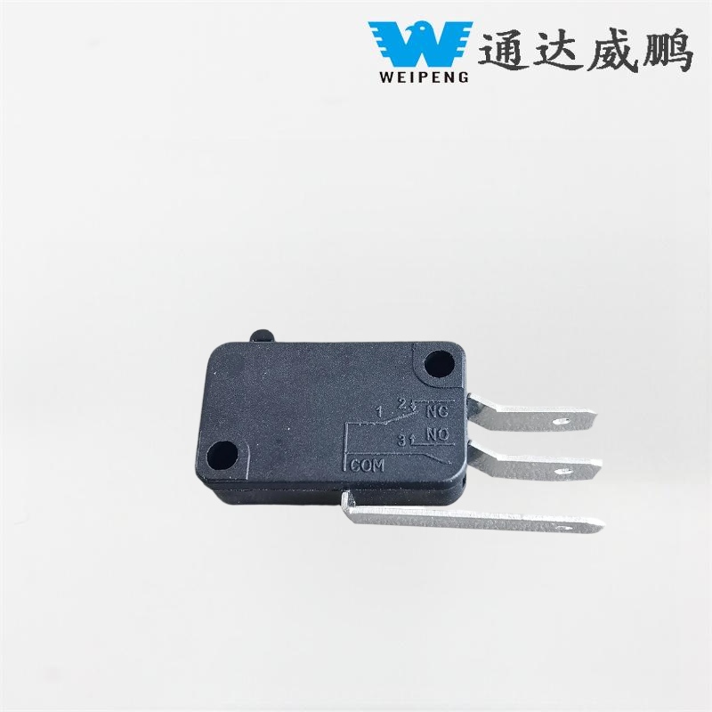 Weipeng အီလက်ထရောနစ်အစိတ်အပိုင်းများသုံး pin micro switch ကို