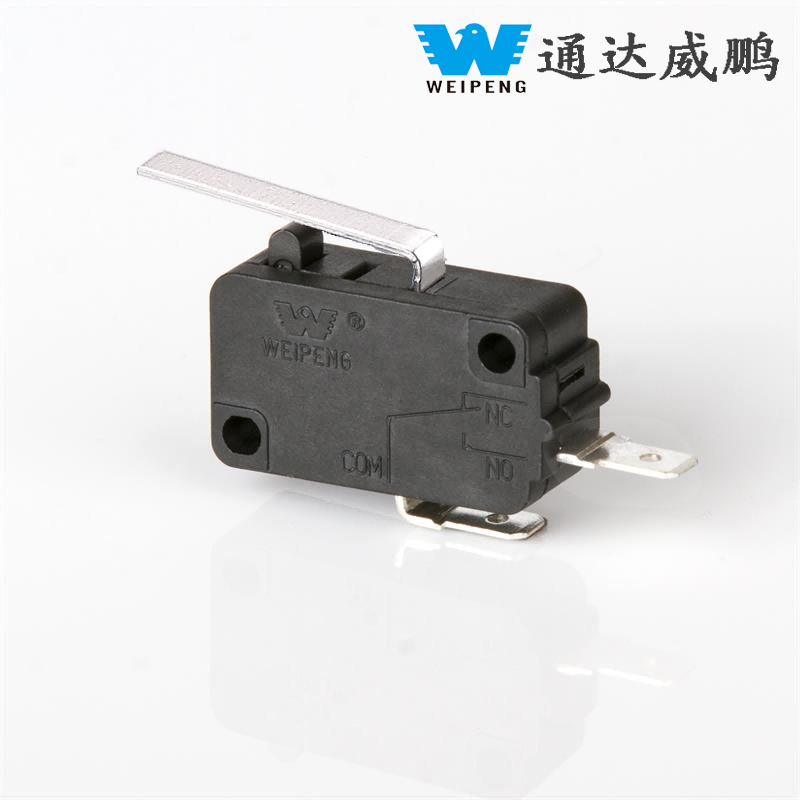 Weipeng Hot-Selling ပုံမှန်အားဖြင့် Two-Pin Micro Switch ကိုဖွင့်ပါ။
